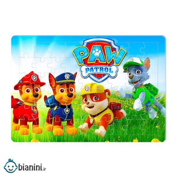 پازل 54 تکه طرح PAW Patrol مدل P0075