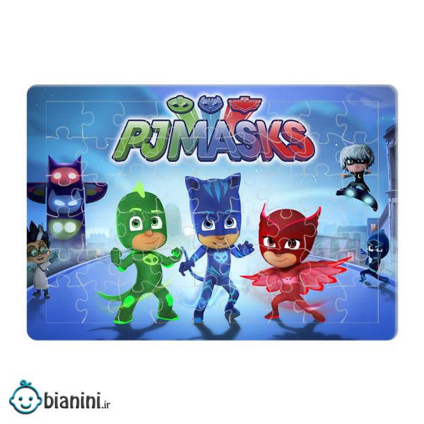 پازل 54 تکه طرح PJ Masks مدل P0077