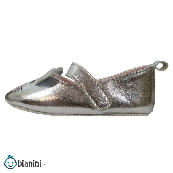 پاپوش نوزادی دخترانه طرح موش کد M247