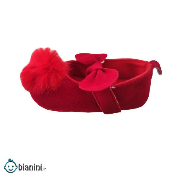 پاپوش نوزادی دخترانه مدل 11146-1