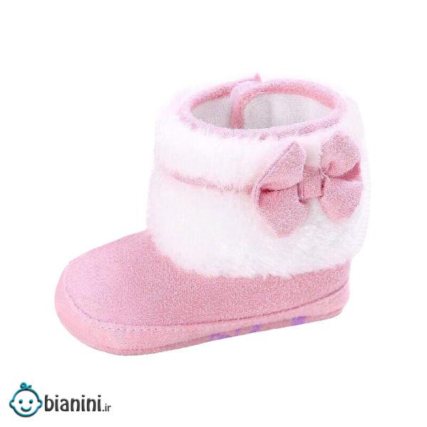 پاپوش نوزادی دخترانه کد M103