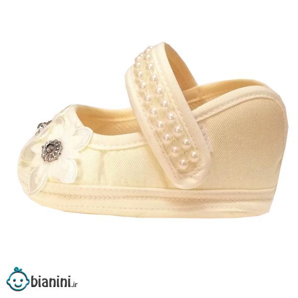 پاپوش نوزادی دخترانه کد P115
