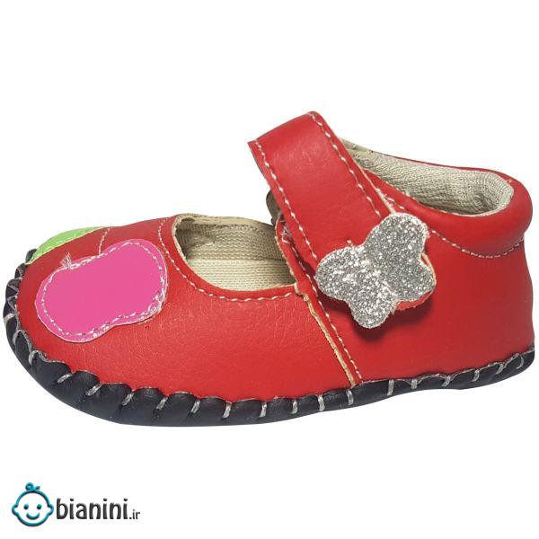 پاپوش نوزادی دخترانه کد n193