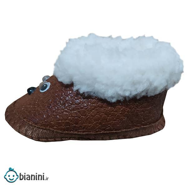 پاپوش نوزادی مدل خرس کد K-Ga