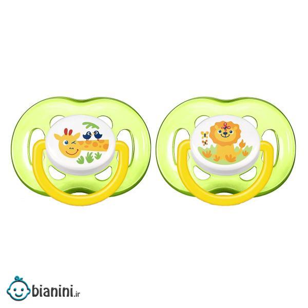پستانک ارتودنسی اونت مدل SCF186/23 بسته دو عددی پستانک ارتودنسی اونت مدل SCF186/23 بسته دو عددی