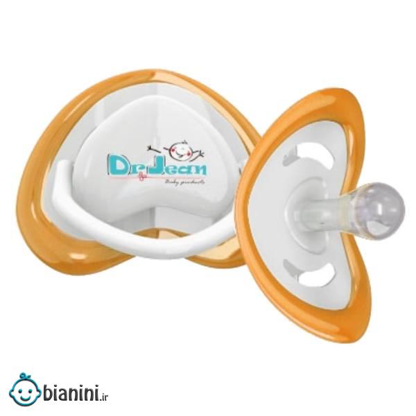 پستانک  دکتر جین مدل P41  ارتودنسی طرح قلب سایز 1