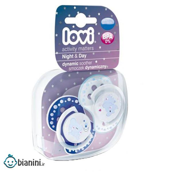 پستانک لاوی مدل night and day بسته 2عددی