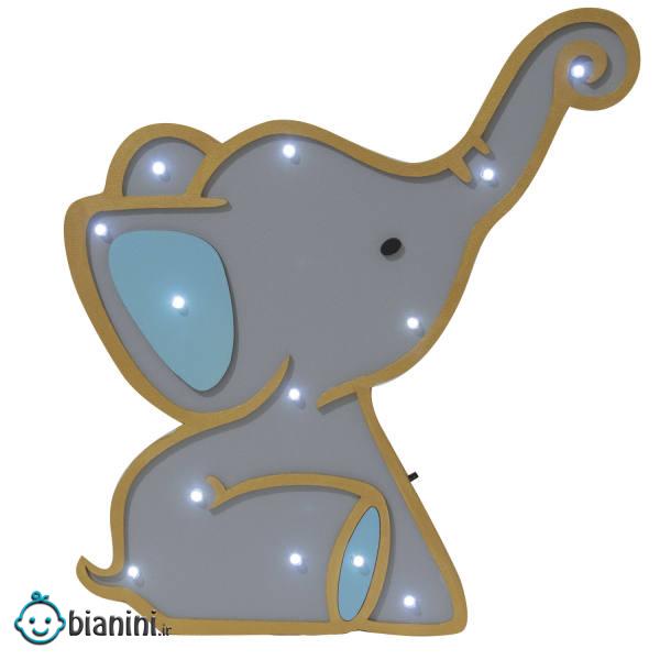 چراغ خواب اتاق کودک مدل فیل نشسته