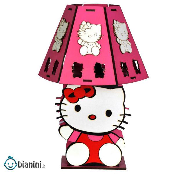 چراغ خواب رومیزی طرح کیتی کد T13
