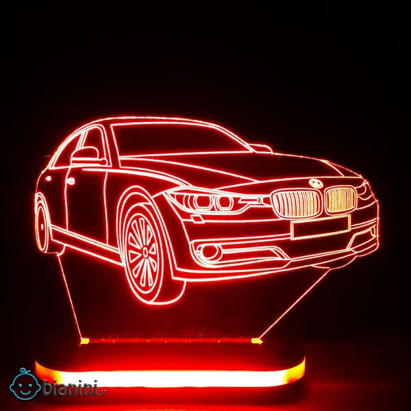چراغ خواب طرح ماشین BMW کد 1148