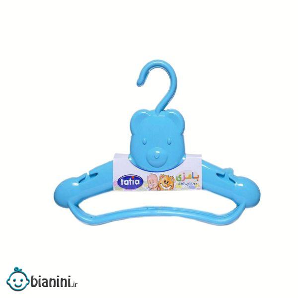 چوب لباسی تاتیا مدل خرس بازمی  کد t77285493 بسته ۳ عددی