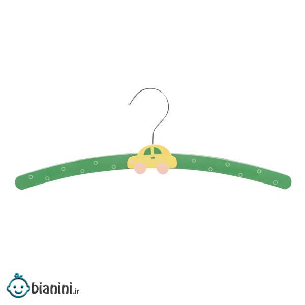 چوب لباسی نوزاد طرح ماشین