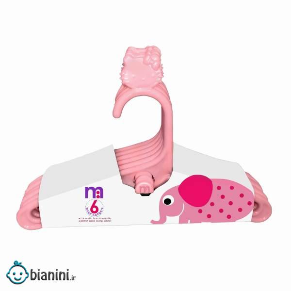 چوب لباسی نوزادی مدل KT001 بسته 6 عددی چوب لباسی نوزادی مدل KT001 بسته 6 عددی