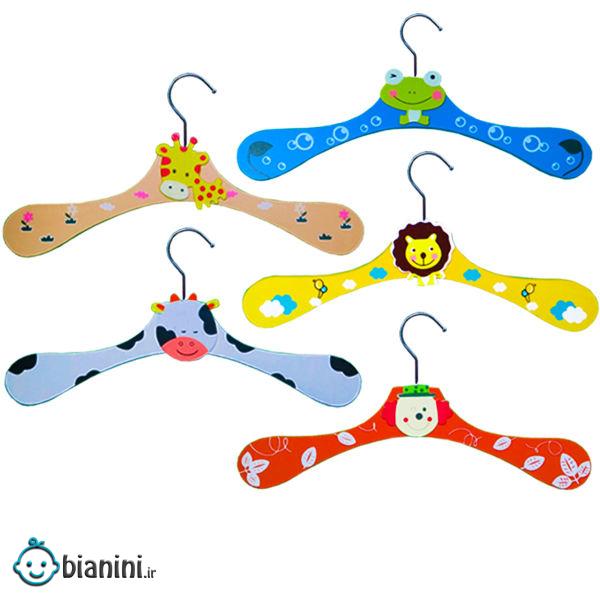 چوب لباسی کودک مدل b5 مجموعه 5 عددی چوب لباسی کودک مدل b5 مجموعه 5 عددی