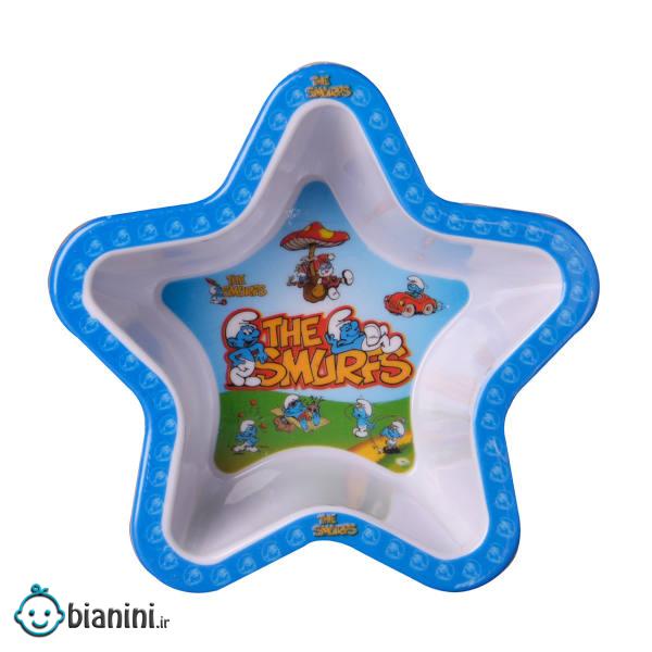 کاسه کودک مهروز طرح اسمورف ها کد 5075