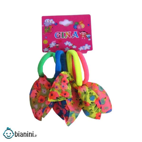 کش مو دخترانه طرح خرگوشی مجموعه 4 عددی