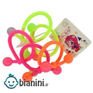 کش مو دخترانه کد GOL03 مجموعه 5 عددی