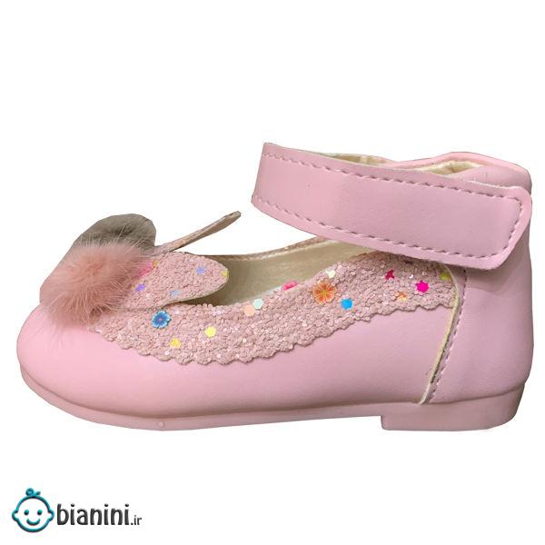 کفش دخترانه طرح خرگوشی کد 2154