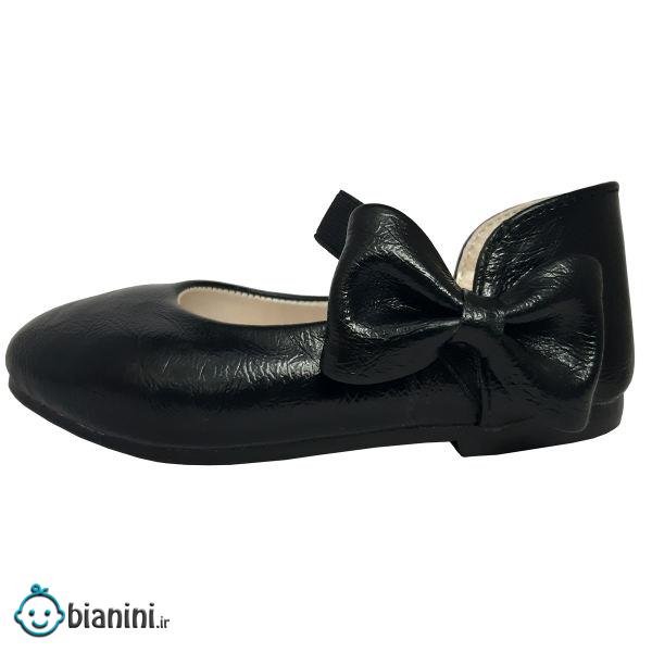 کفش دخترانه طرح پاپیون کد ta45210