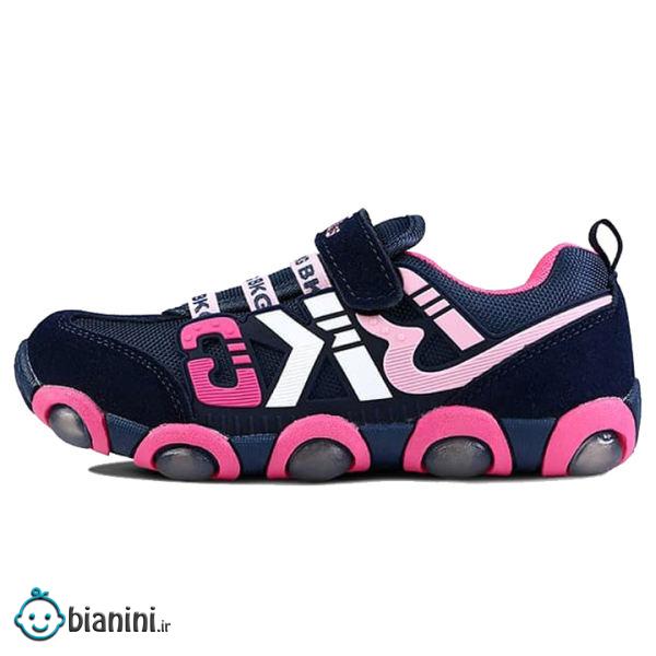 کفش راحتی چراغدار بچگانه مدل BKG1540