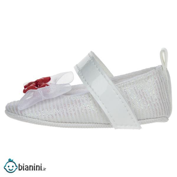 کفش نوزادی اسکار بیبی مدل White004