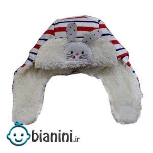 کلاه نوزاد طرح خرگوش کد Q113