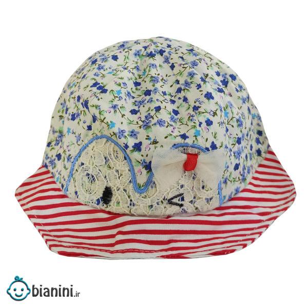 کلاه نوزادی دخترانه کد M334