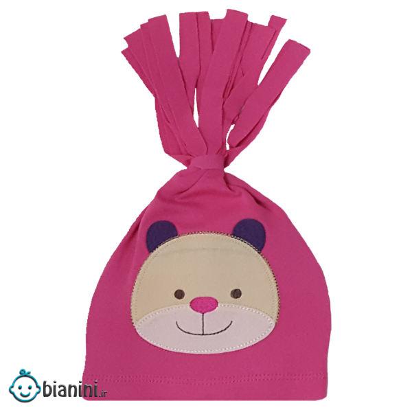 کلاه نوزادی طرح خرس کد GB106-5