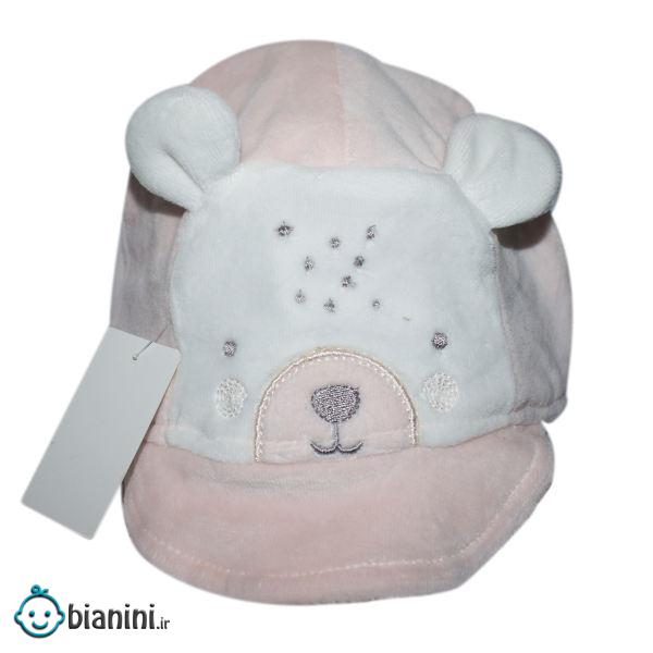 کلاه نوزادی طرح خرس کد Q115