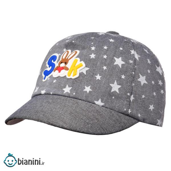 کلاه کپ بچگانه طرح ستاره کد N31274