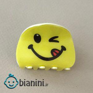 کلیپس مو دخترانه طرح ايموجی کد KLP232