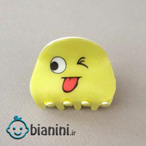 کلیپس مو دخترانه طرح ايموجی کد KLP235