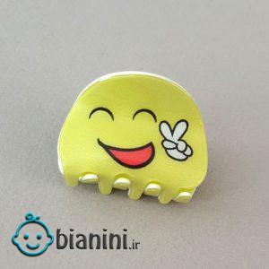 کلیپس مو دخترانه طرح ايموجی کد KP233