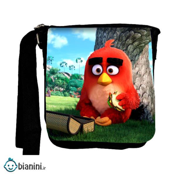 کیف رودوشی بچگانه طرح Angry Birds مدل SB0185