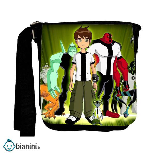 کیف رودوشی بچگانه طرح Ben 10 مدل SB0253
