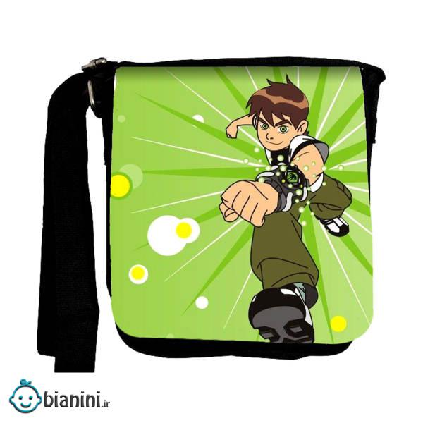 کیف رودوشی بچگانه طرح Ben 10 مدل SB0260