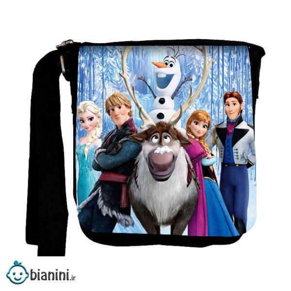 کیف رودوشی بچگانه طرح Frozen مدل SB0171