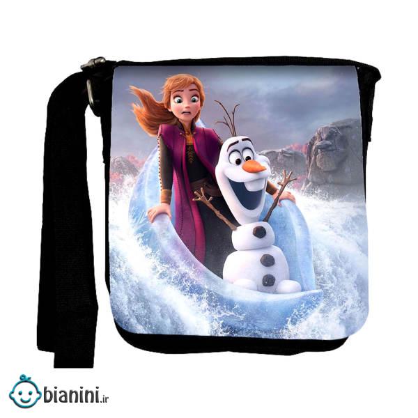کیف رودوشی بچگانه طرح Frozen مدل SB0233