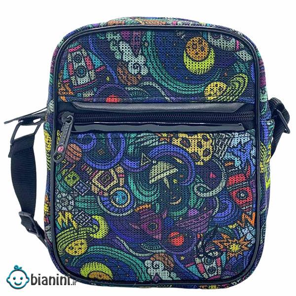 کیف رودوشی دخترانه ساراسا طرح فضایی کد 01