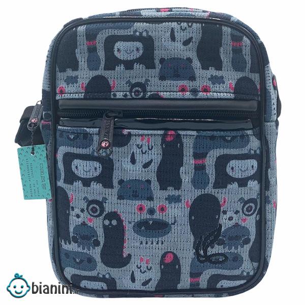 کیف رودوشی دخترانه ساراسا طرح مانستر مدل 01