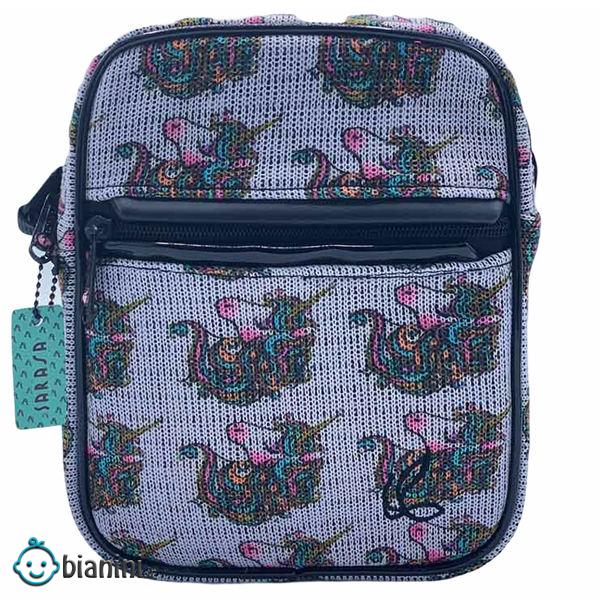کیف رودوشی دخترانه ساراسا طرح یونیکورن مدل 02 کیف رودوشی دخترانه ساراسا طرح یونیکورن مدل 02