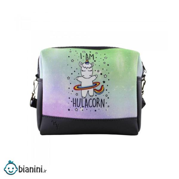 کیف رودوشی دخترانه مدل یونیکورن کد kk-d-001
