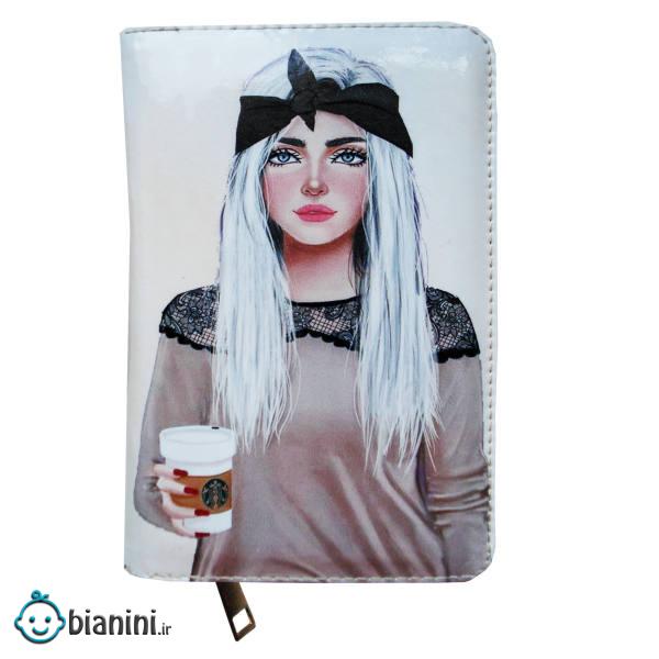 کیف پول دخترانه مدل Gr-bl کد 654