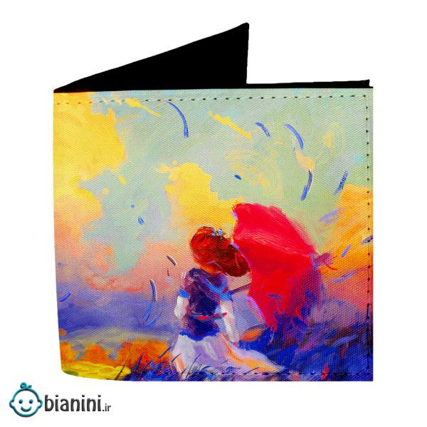 کیف پول طرح Girl مدل G51