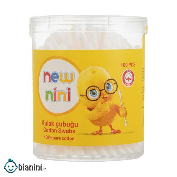 گوش پاک کن کودک نیو نی نی کد 02 بسته 100 عددی