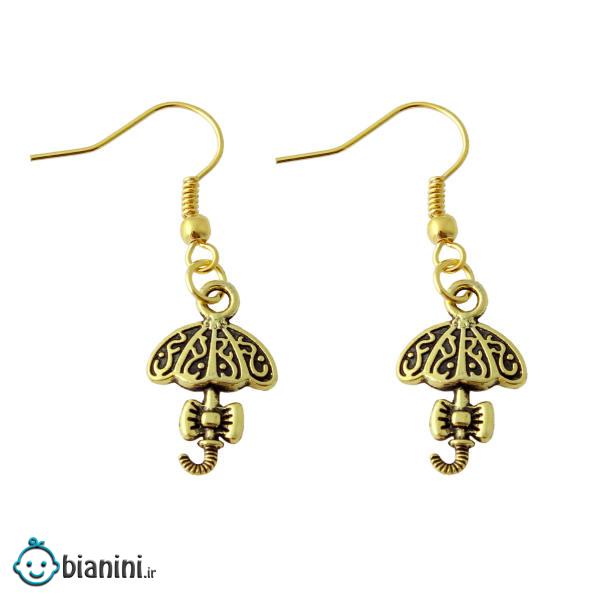 گوشواره دخترانه بازرگانی میلادی کد GZN_100