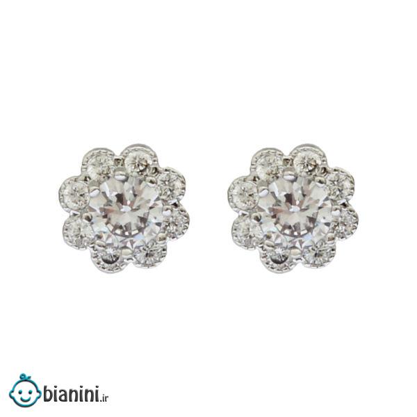 گوشواره دخترانه طرح گل کد HN1014