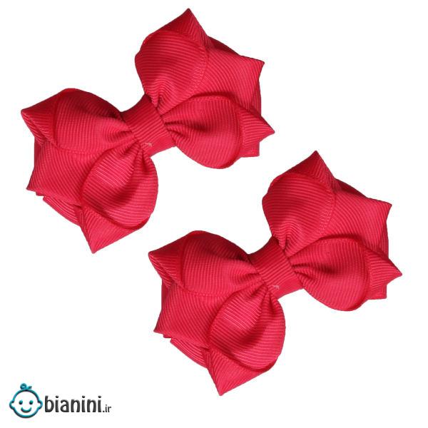 گیره مو دخترانه مدل fl بسته 2 عددی