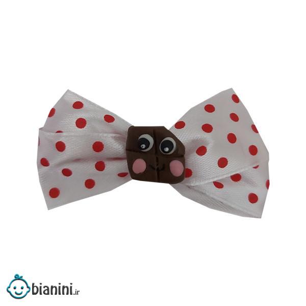 گیره مو دخترانه مدل شکلات