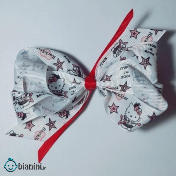 گیره مو دخترانه مدل پاپیون کد 1481